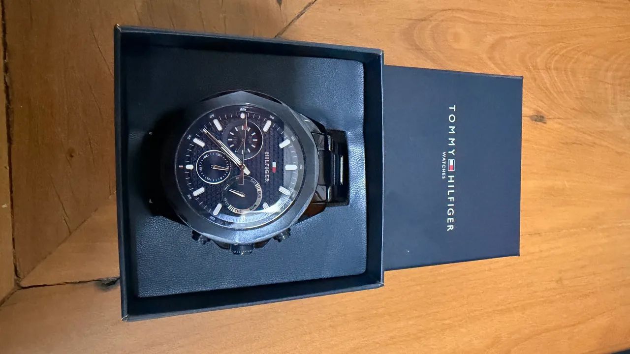 Relógio TOMMY HILFIGER Aço Azul - Foto 3