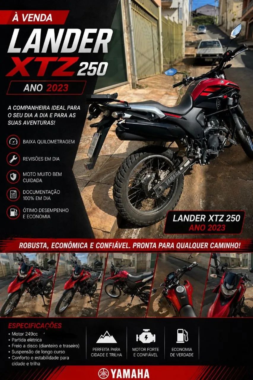 Lander XTZ 250 YAMAHA - Foto 4