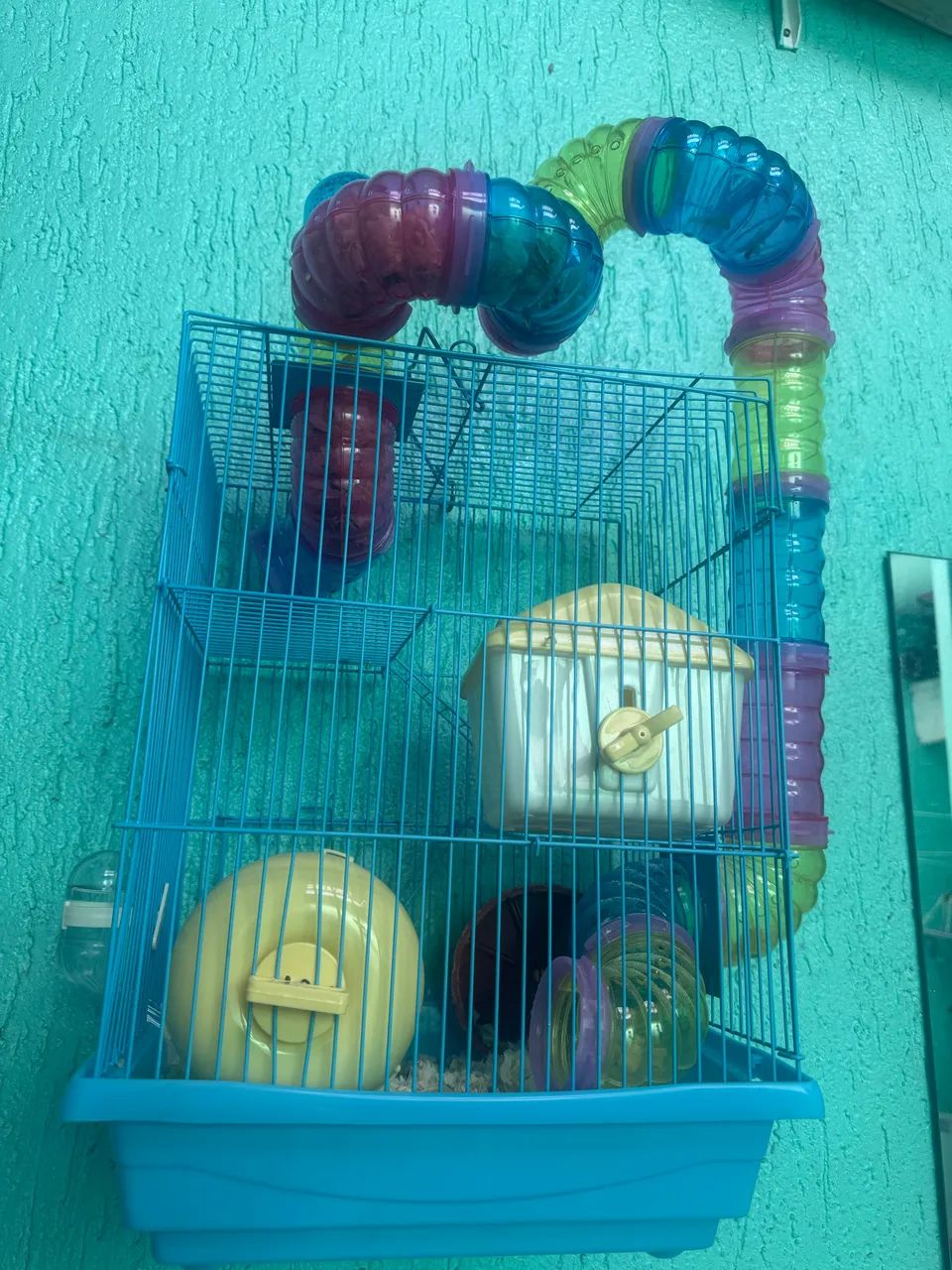 Gaiola de hamster e hamster  - Foto 2
