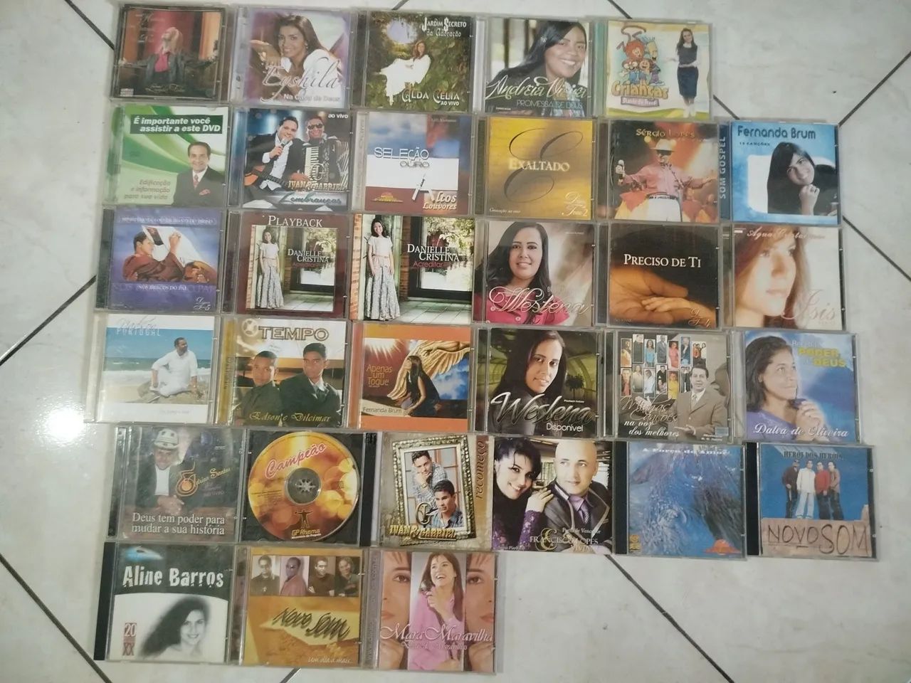 Combo 34 cds gospel originais