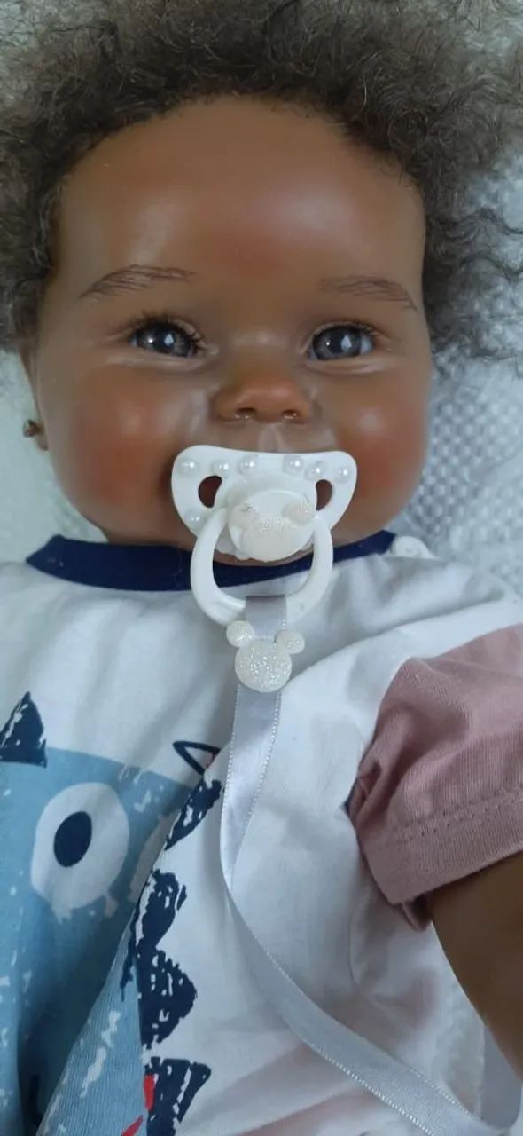 Bebê reborn Maddie afro - Foto 3