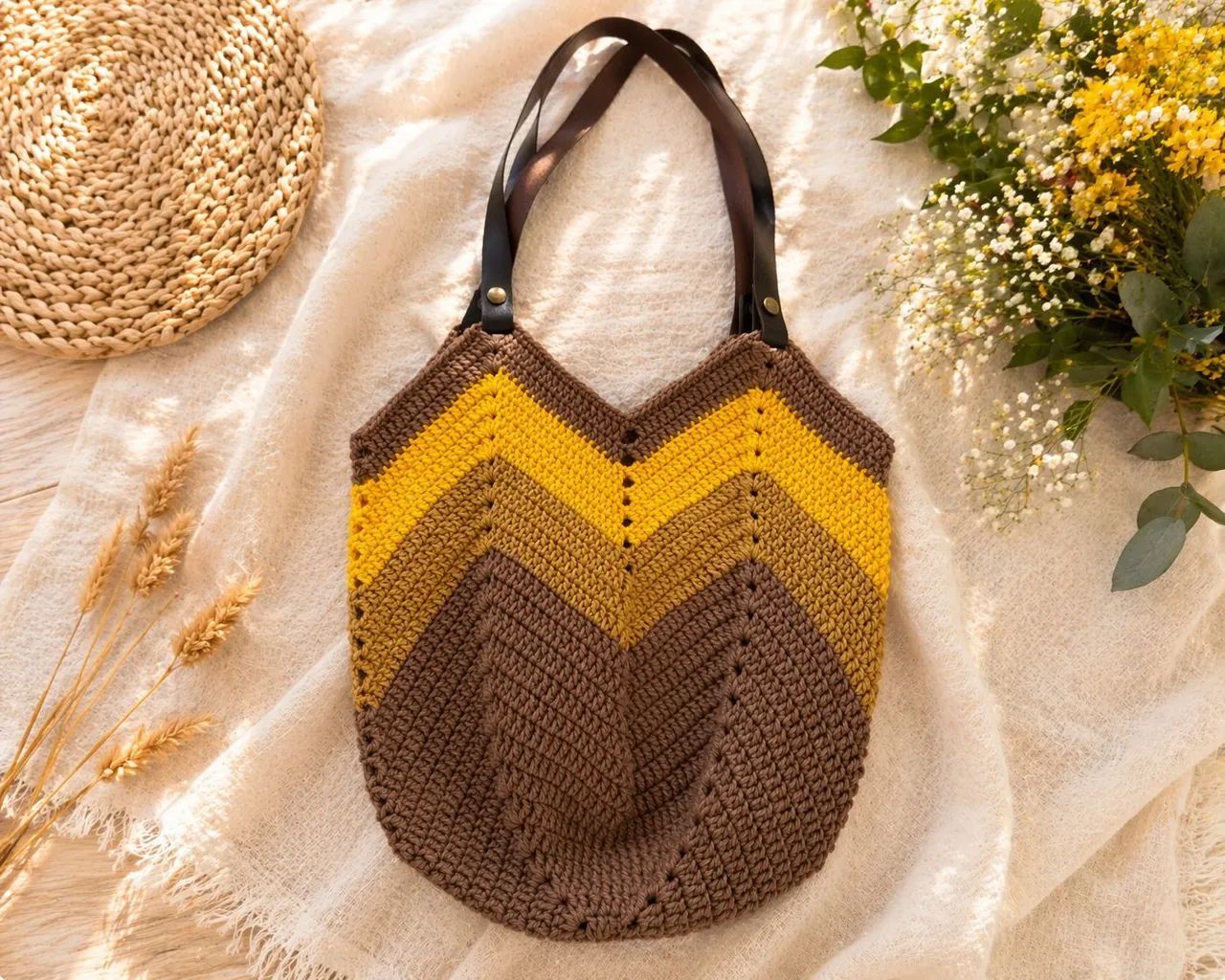 Bolsa de crochê Nova  - Foto 2