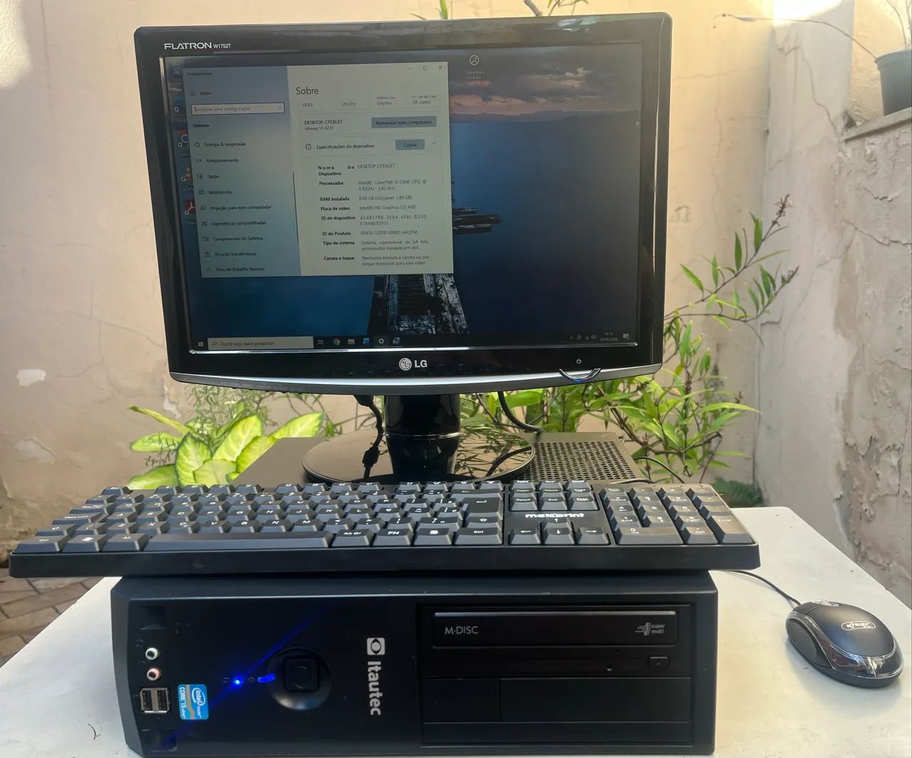 Computador Completo tudo funcionando Revisado! Intel I5 8GB de RAM! Wi-Fi - Foto 2