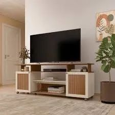 Rack Ipanema Cinamomo com Off White Artely - Entrega Rápida! 