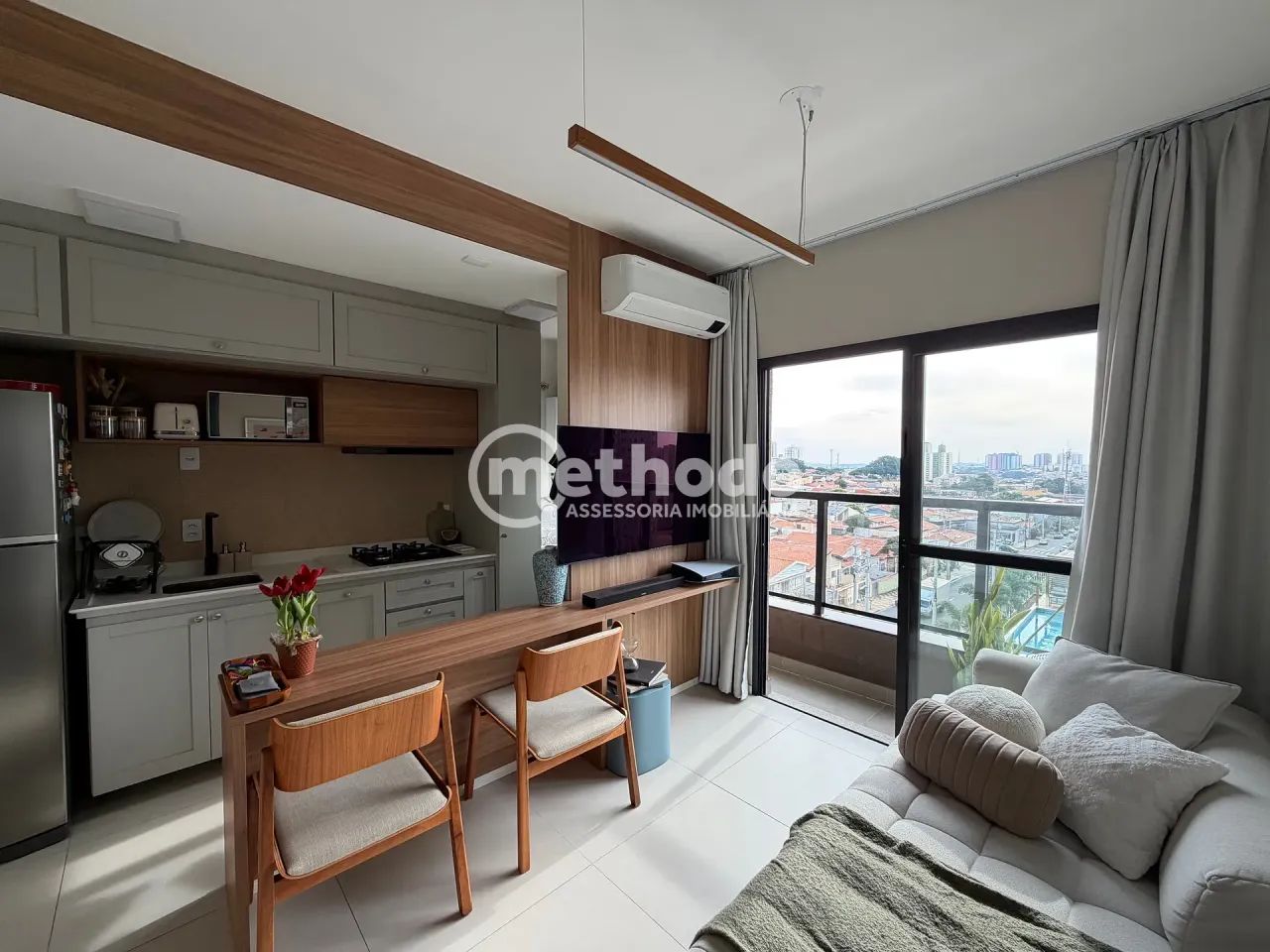 Apartamento à venda com 1 quarto no Parque Industrial em Campinas SP.