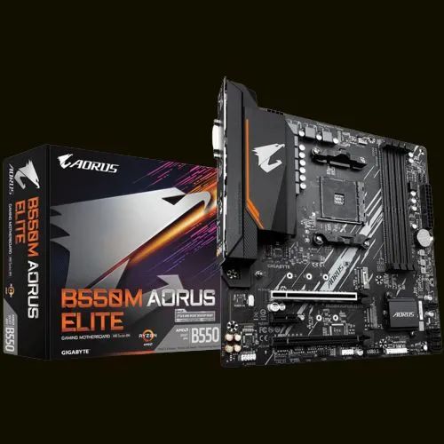 Placa Mãe AORUS ELITE B550 - Foto 4