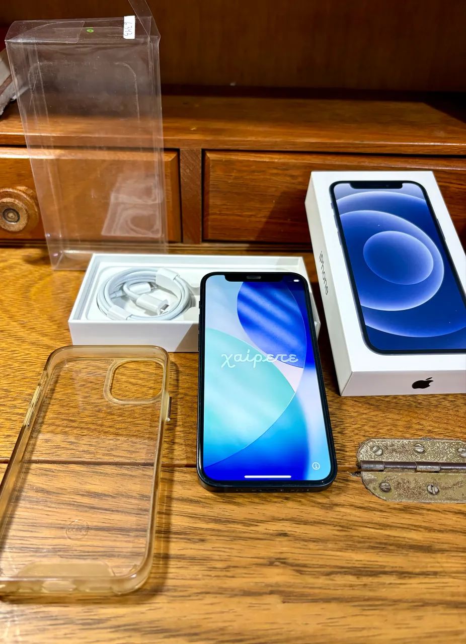 iPhone 12 - mini - 256GB - cinza espacial - Celulares e