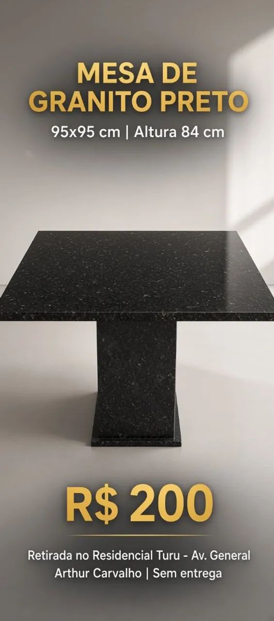 Mesa de marmore