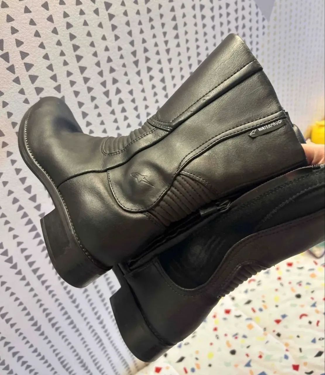 Bota Alpinestars Couro Feminina