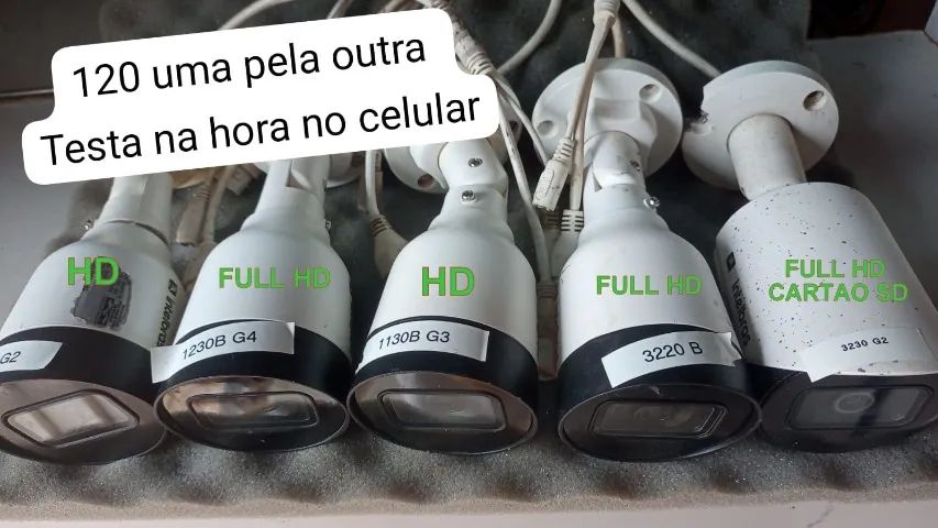 Camera intelbras IP full hd 30 metros