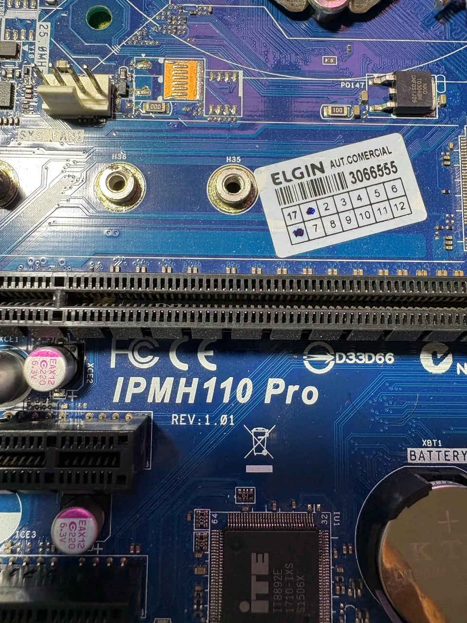 Placa Mãe PCWare IPMH110 Pro - Foto 2