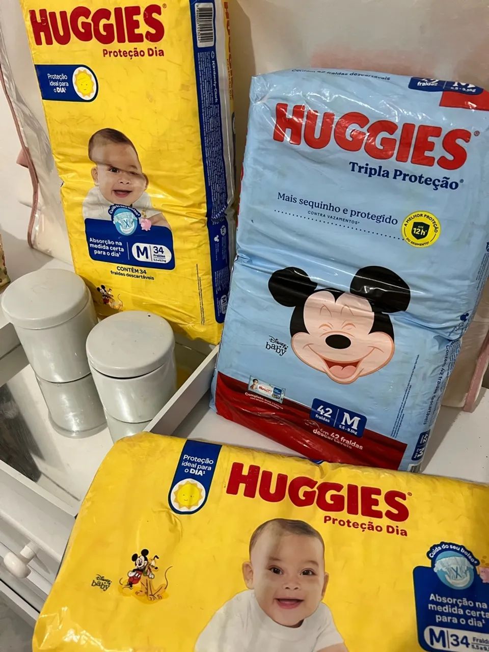 Fraldas Huggies
