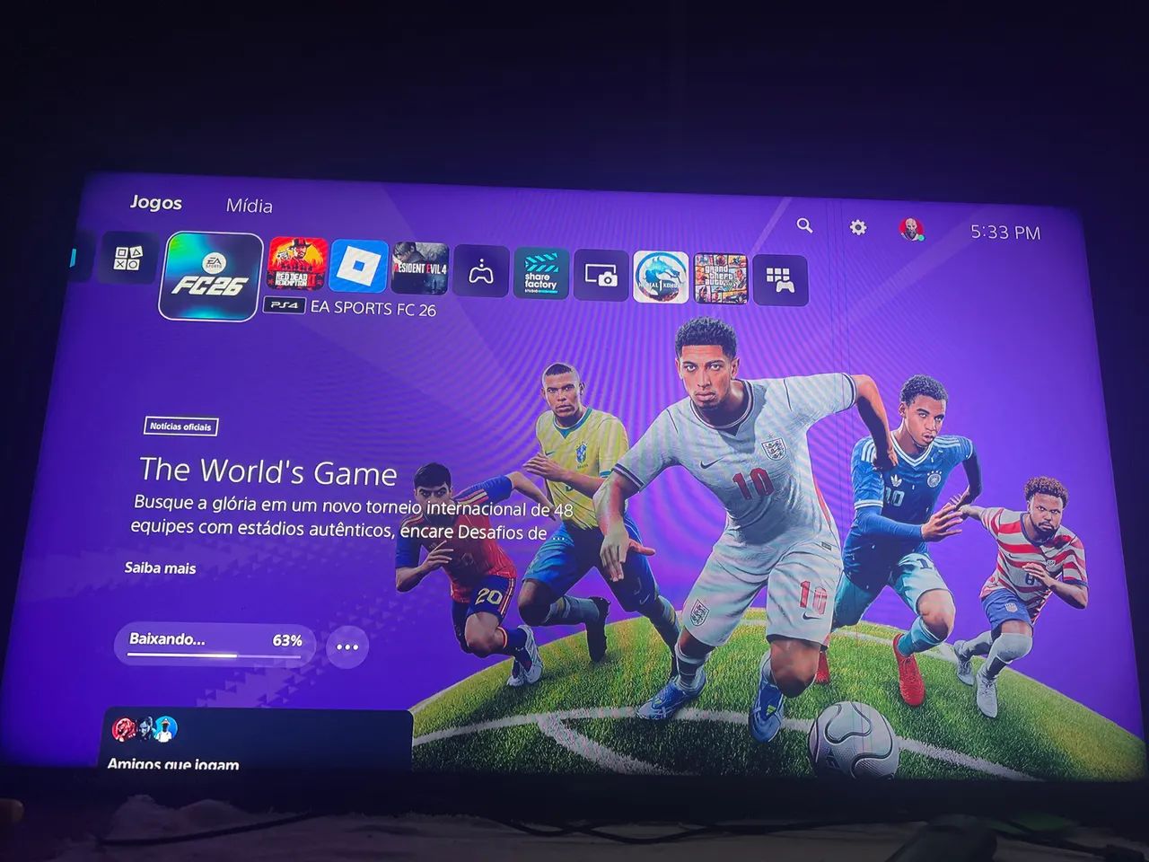 Televisão Samsung 40 polegadas 