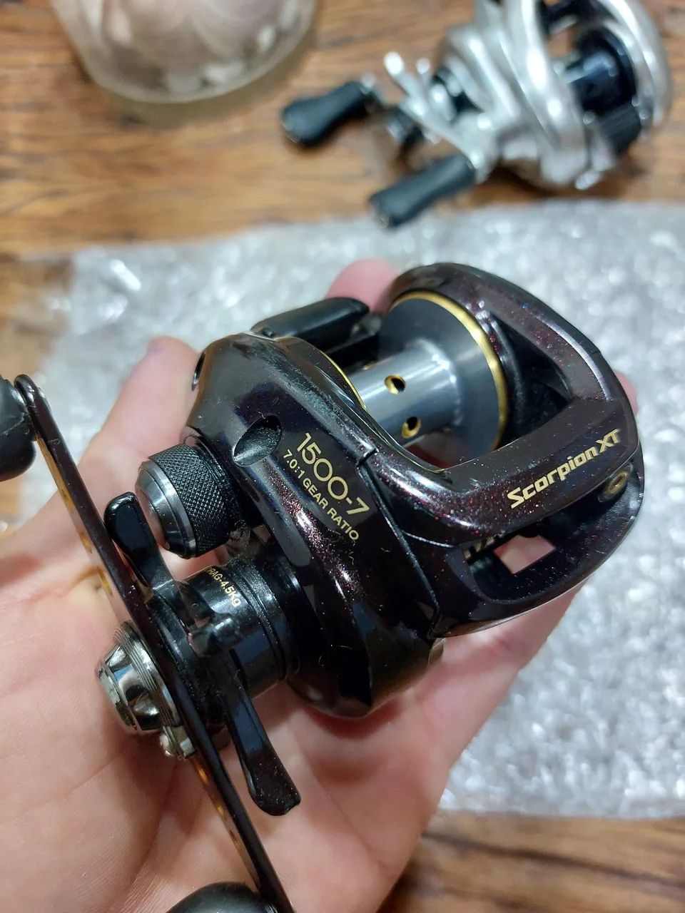 Carretilha Shimano Scorpion XT 1500-7 - Esportes Aquáticos