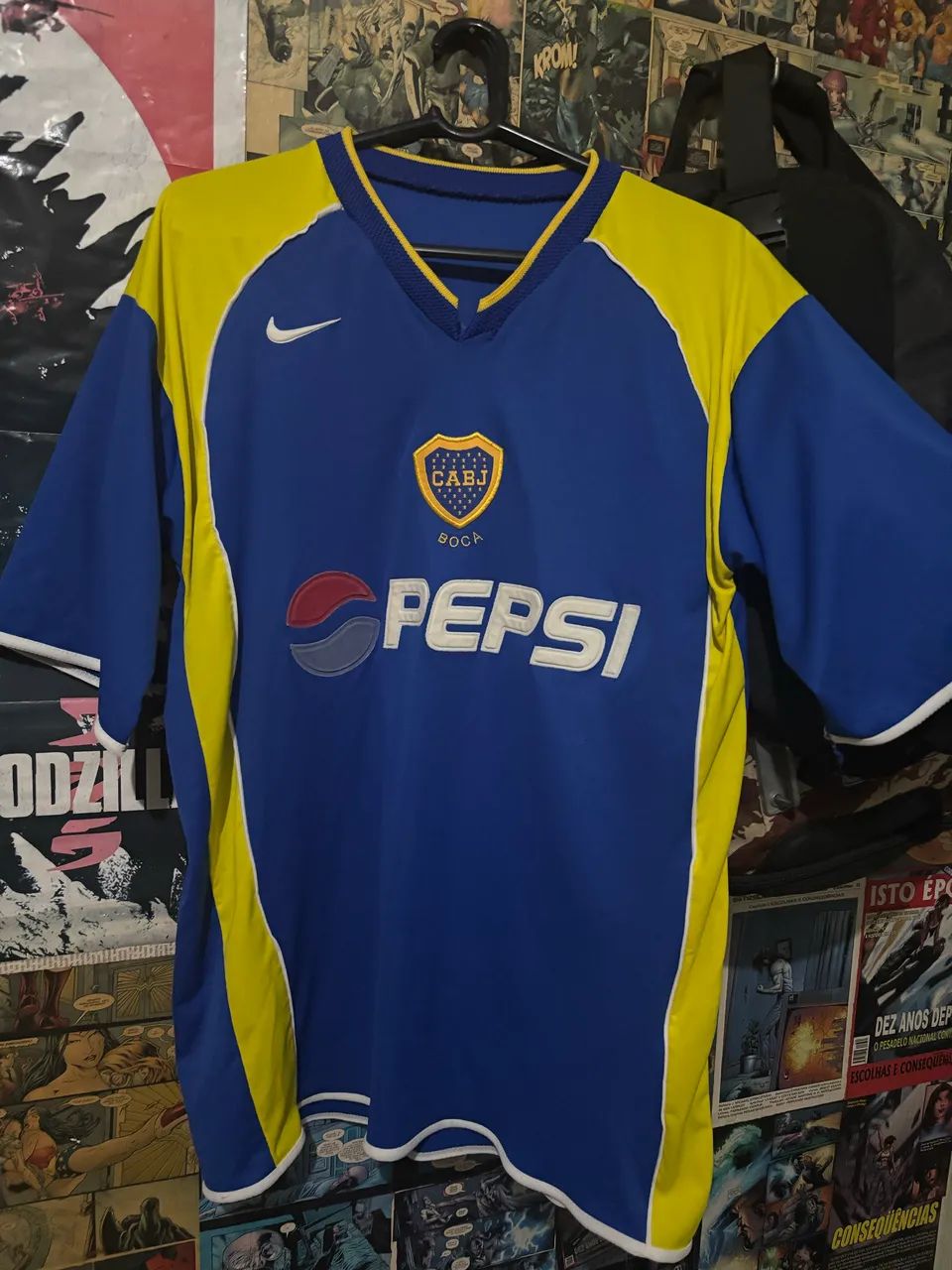 Camisa 9 boca juniors Pepsi - Foto 2