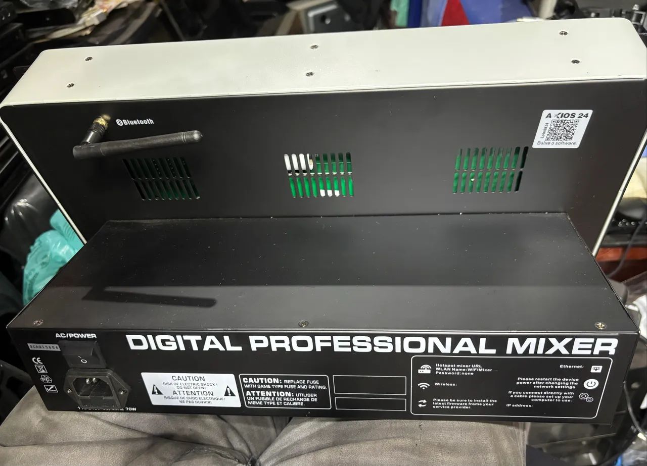 Mesa de som digital axios 24 igual ui24 xr18 x32 - Foto 3