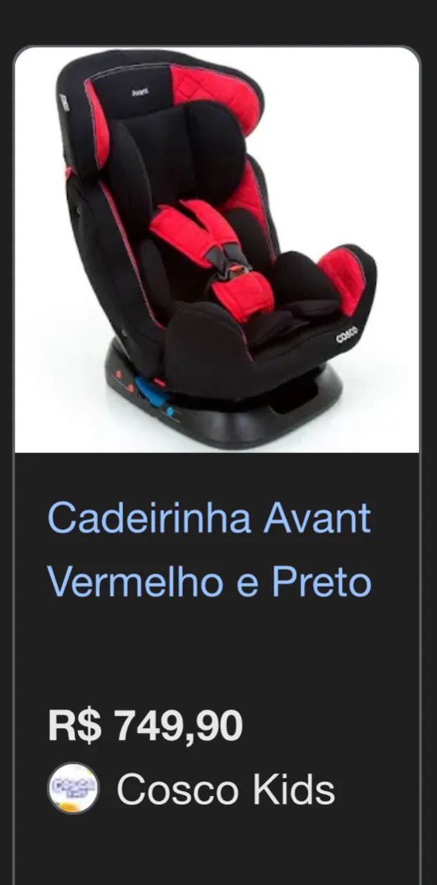 Bebê conforto Avant Cosco - Foto 2