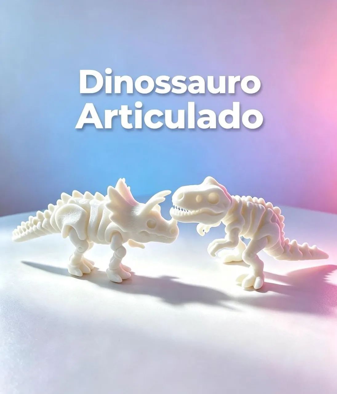 Dinossauro articulado 3d  - Foto 5