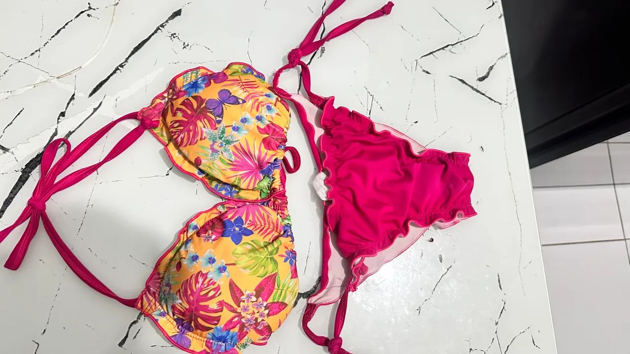 Biquíni com calcinha levanta bumbum  - Foto 2