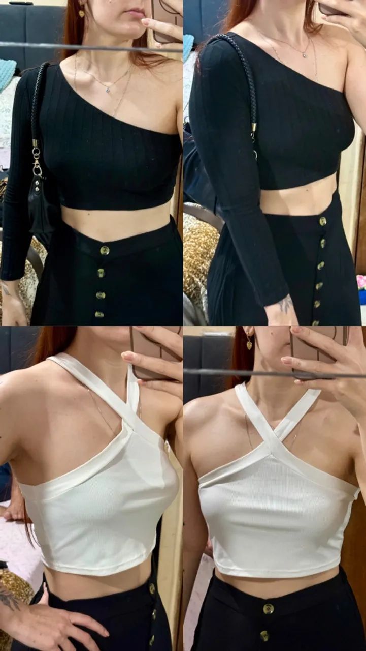 BAZAR BLUSINHAS CROPPED - Foto 3