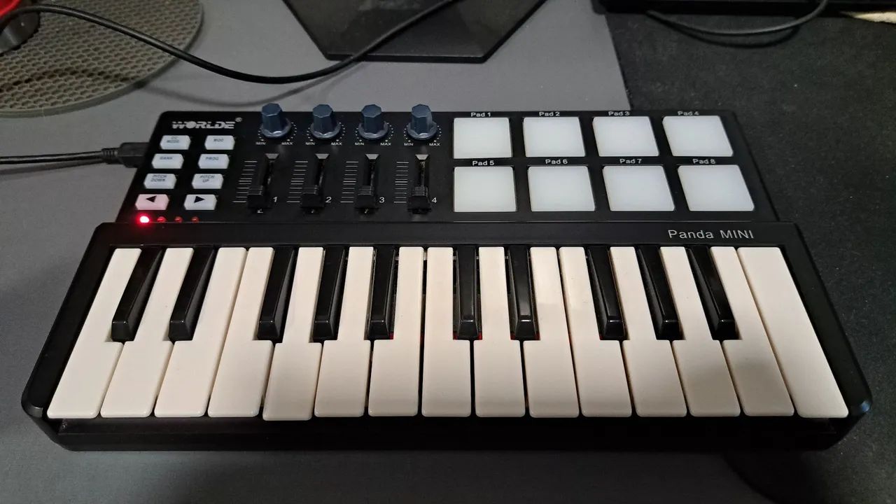 Teclado Midi Worlde Panda MINI - Foto 2