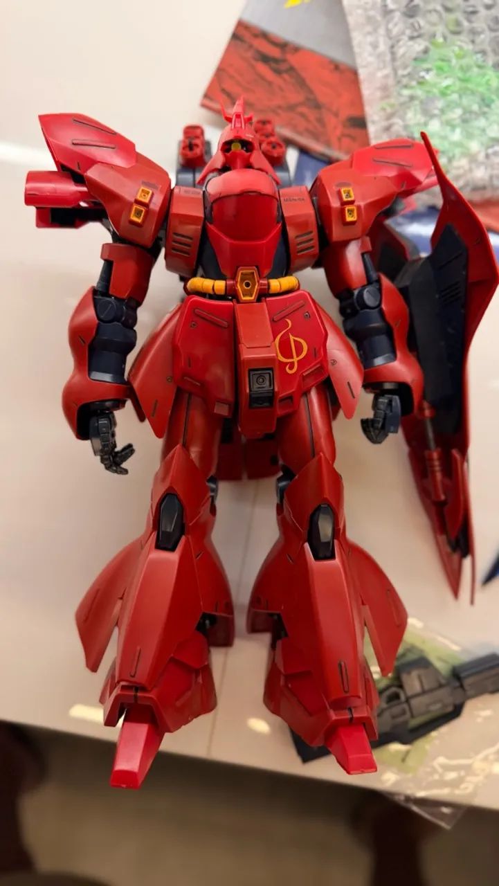 LOTE com 2 Gundams Mg  - SAZABI - Foto 2