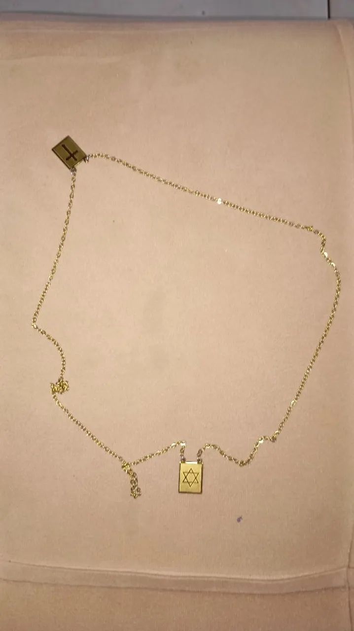 Cordão de Moeda antiga - Lindo e confortável!  - Foto 2