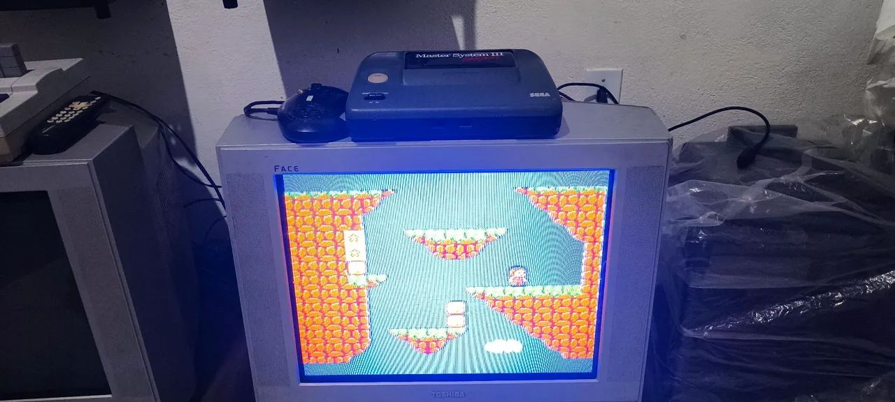 Master System 3 Alex Kidd + Mod AV - Foto 2