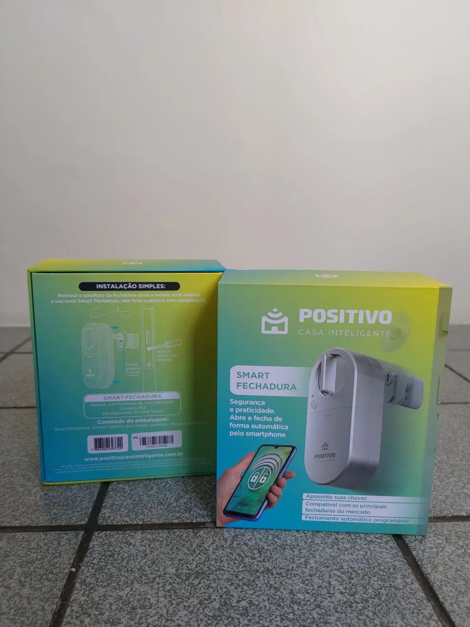 Fechadura Inteligente Eletrônica Positivo 