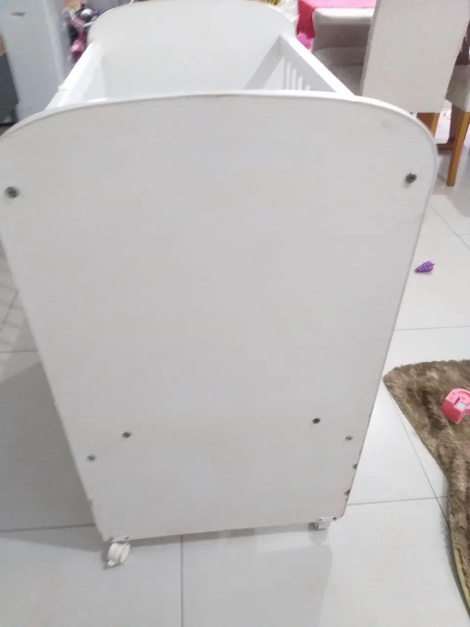 Berço infantil bem usadinho com colchão  - Foto 3