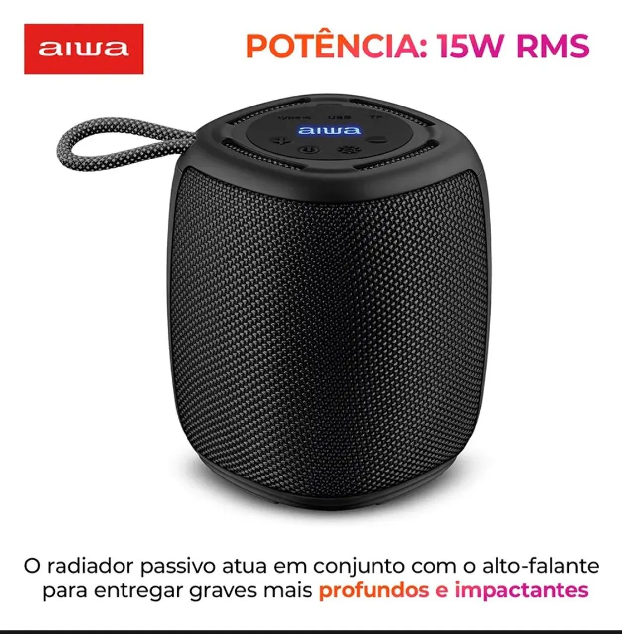 Caixa de som Aiwa 