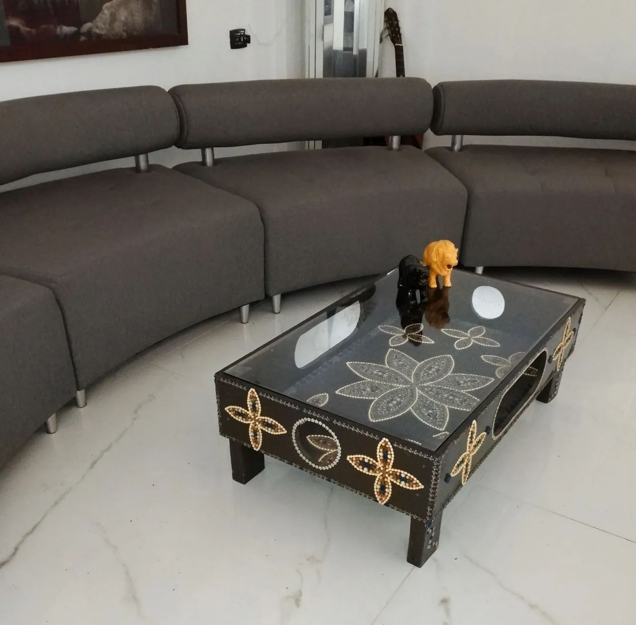 Mesa de centro marroquina 