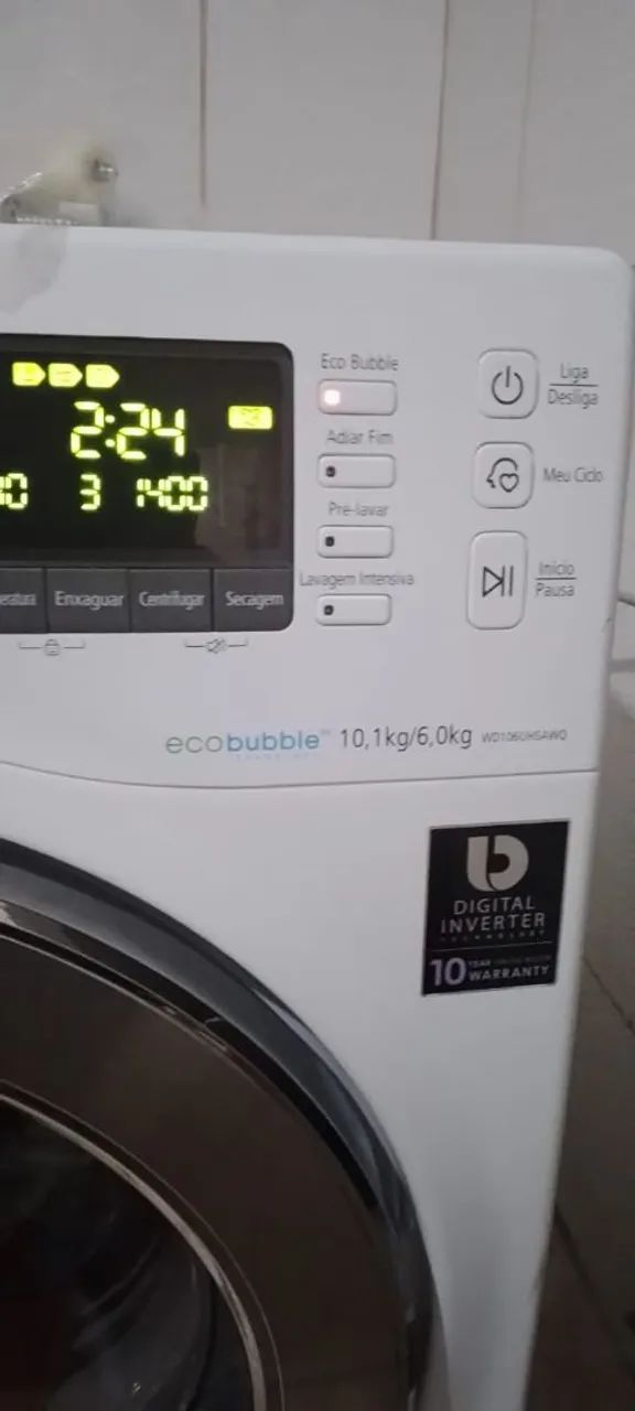 vendo uma lava e seca Samsung 10kg  - Foto 3