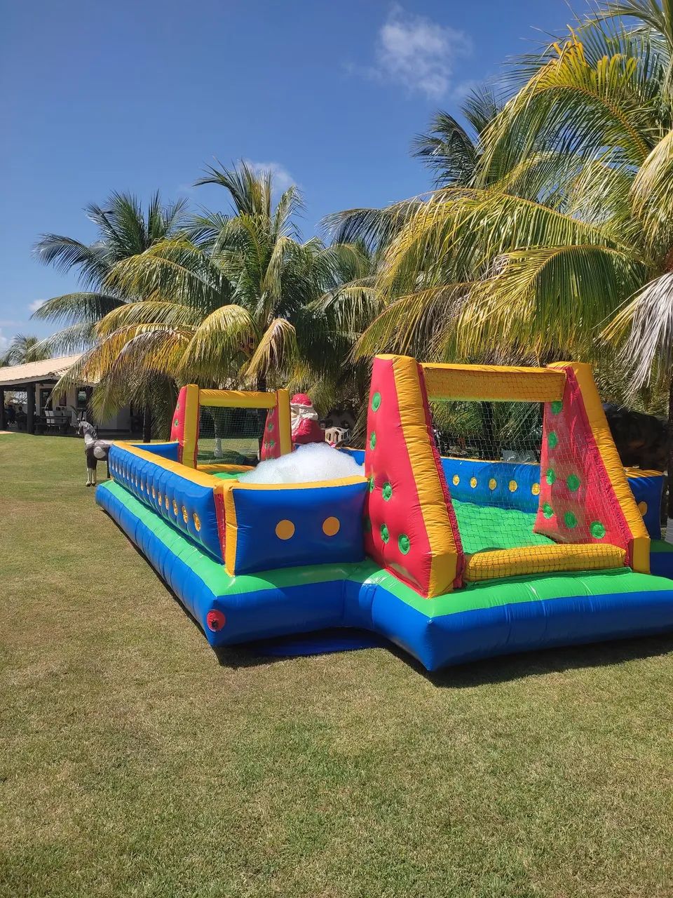 Futebol de sabão + canhão de espuma  - Foto 2