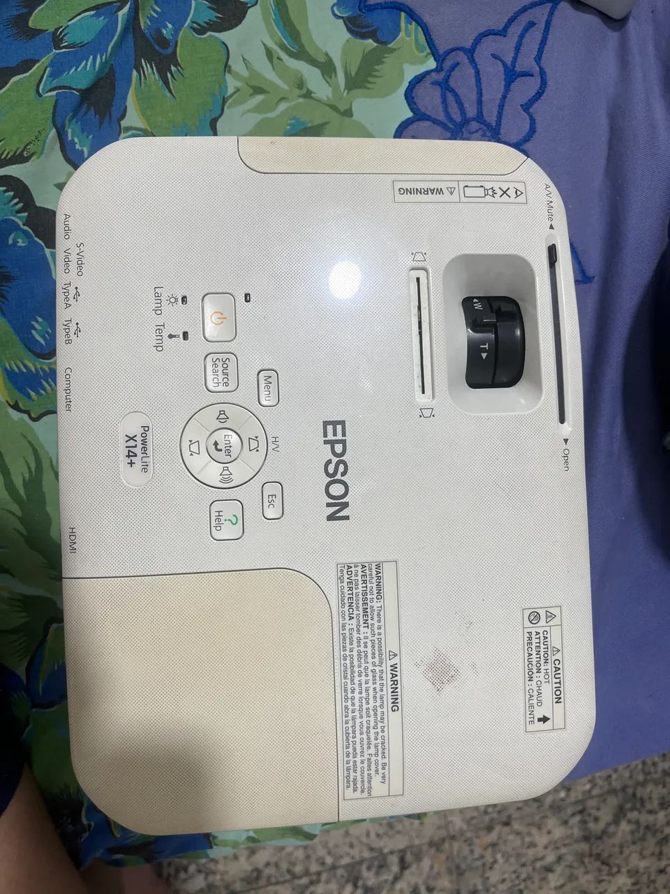 Projetor EPSON PowerLite X14+