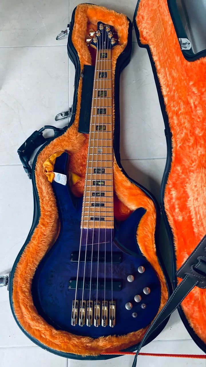 Baixo Rainbow KF 6 cordas - Foto 2