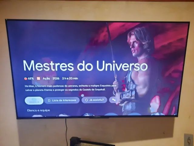 SMART TV TCL 50 POLEGADAS 4K + SUPORTE DE PAREDE R$ 1.300 - Foto 2