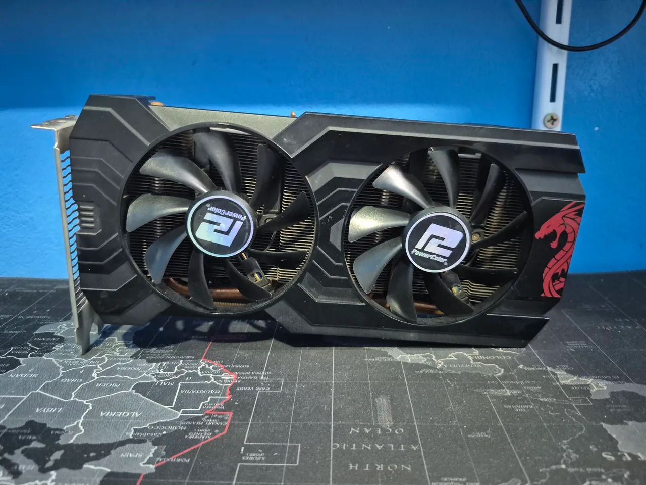 Placa de video - Rx570 8gb Red Dragon 