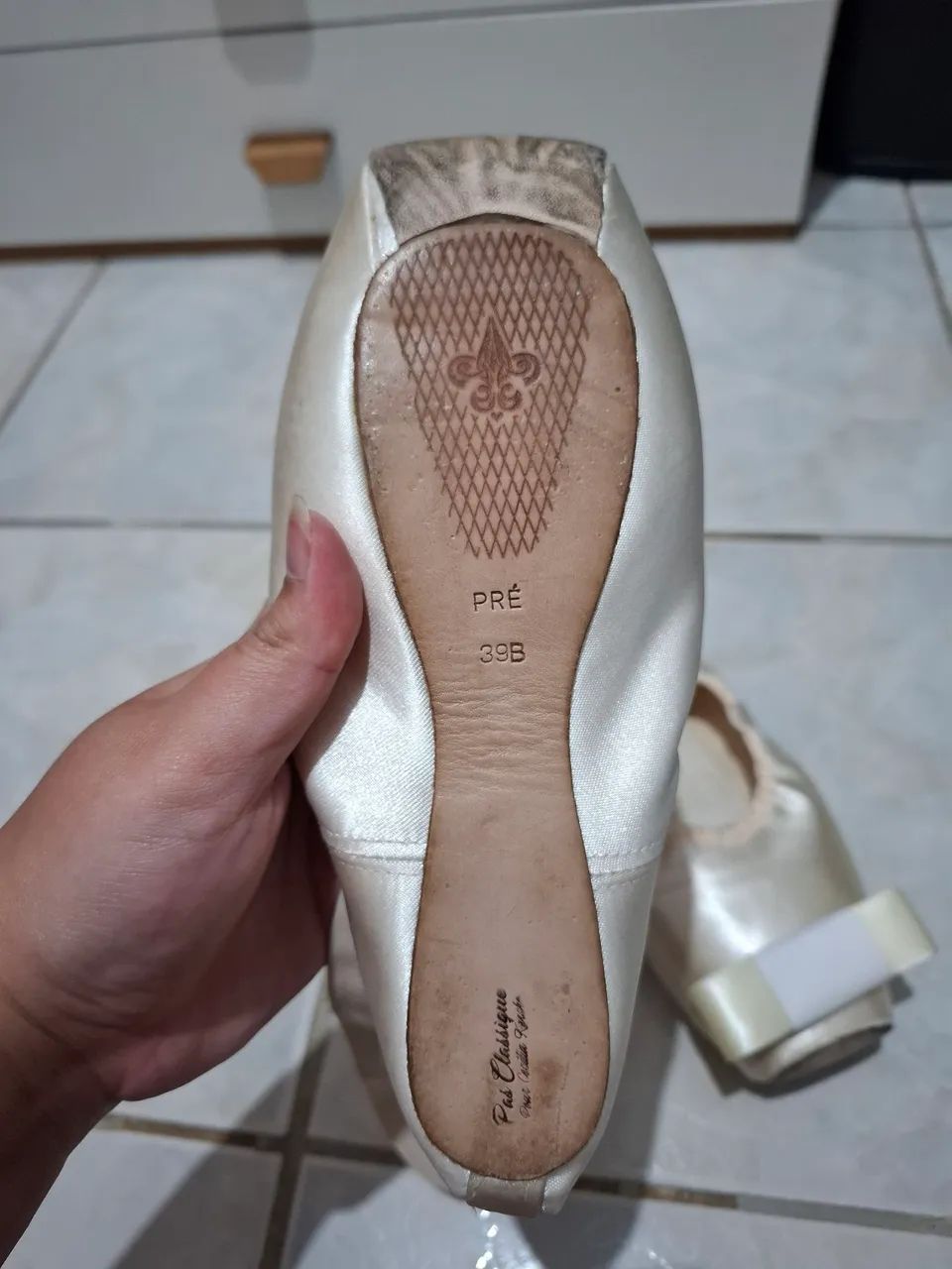 Sapatilha de ponta Pas Classique Tam39 - Foto 3