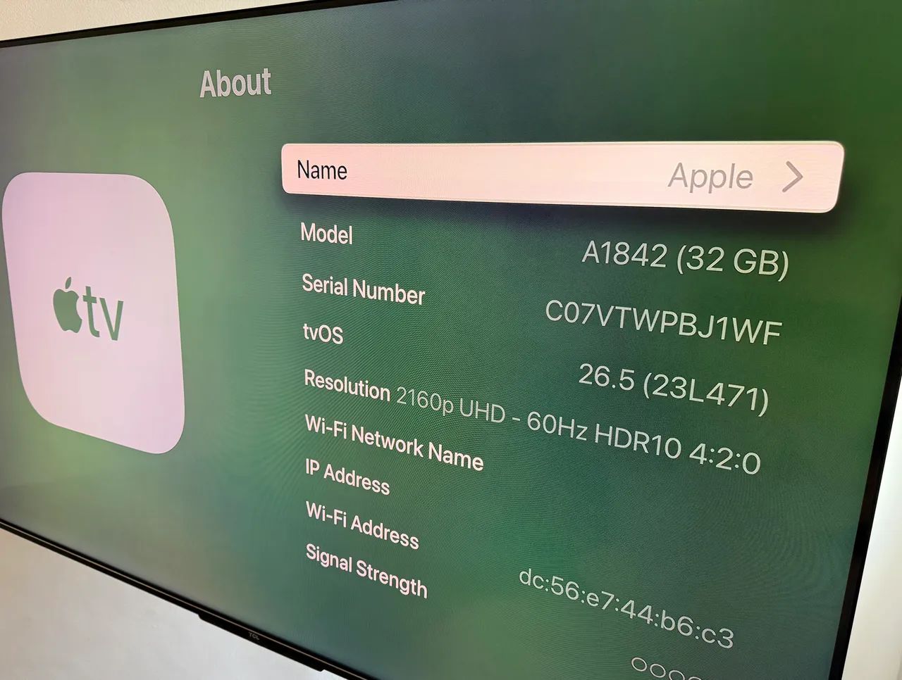 Apple Tv 4k 32GB (A1842) - Foto 3