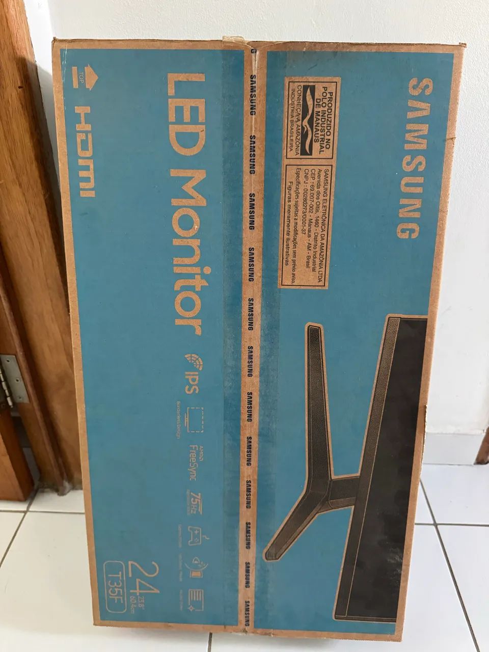 MONITOR LED SAMSUNG - 24 POLEGADAS - Foto 4