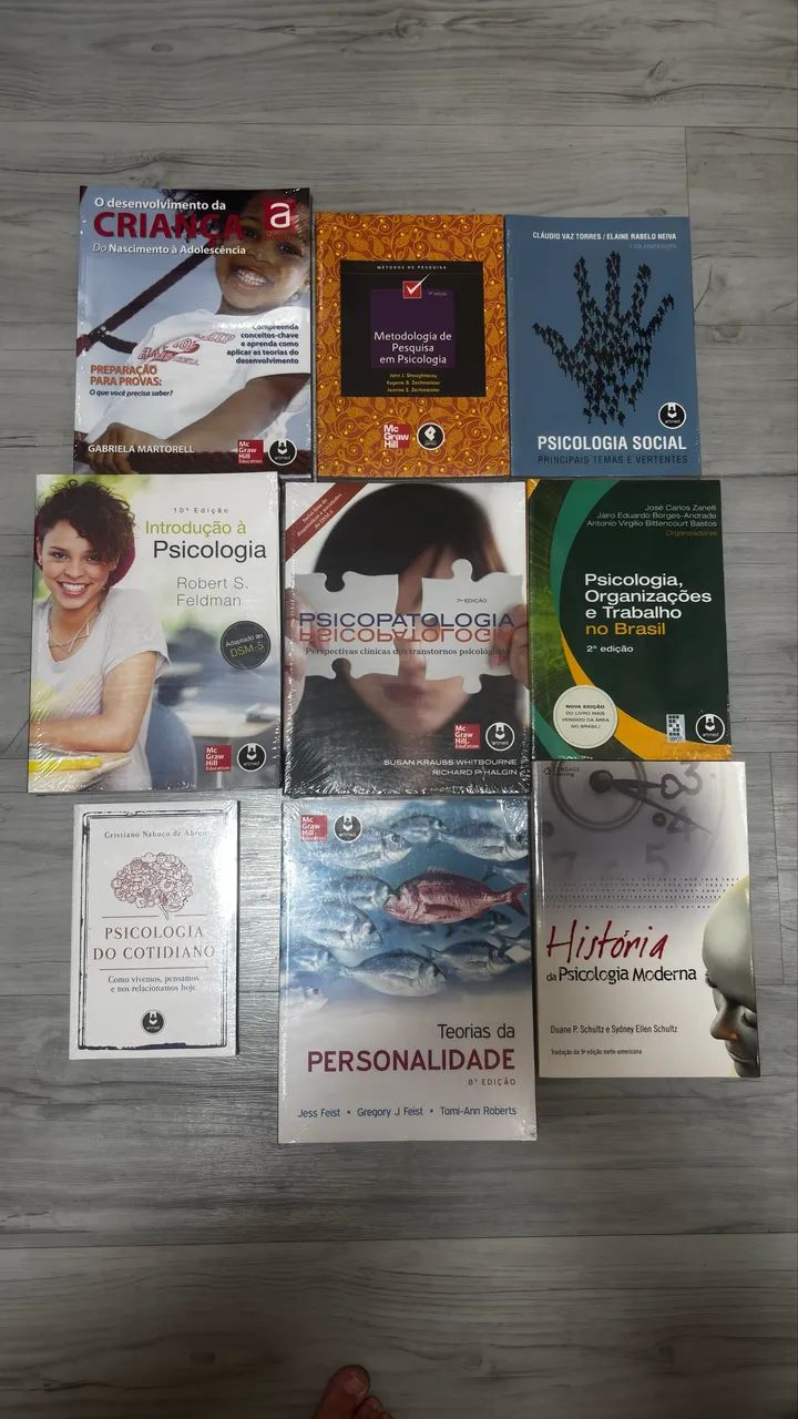 Livros de psicologia 