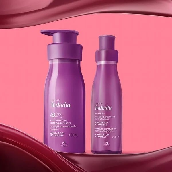 Kit Todo dia Ameixa e Flor de Baunilha (2 produtos)