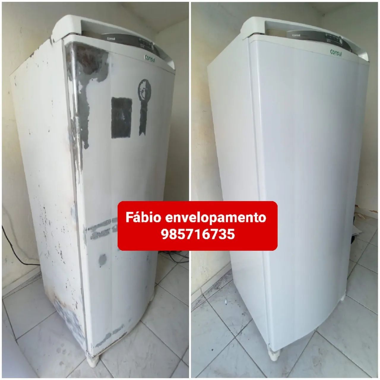 Envelopamento de geladeira convencional e duplex  - Foto 3
