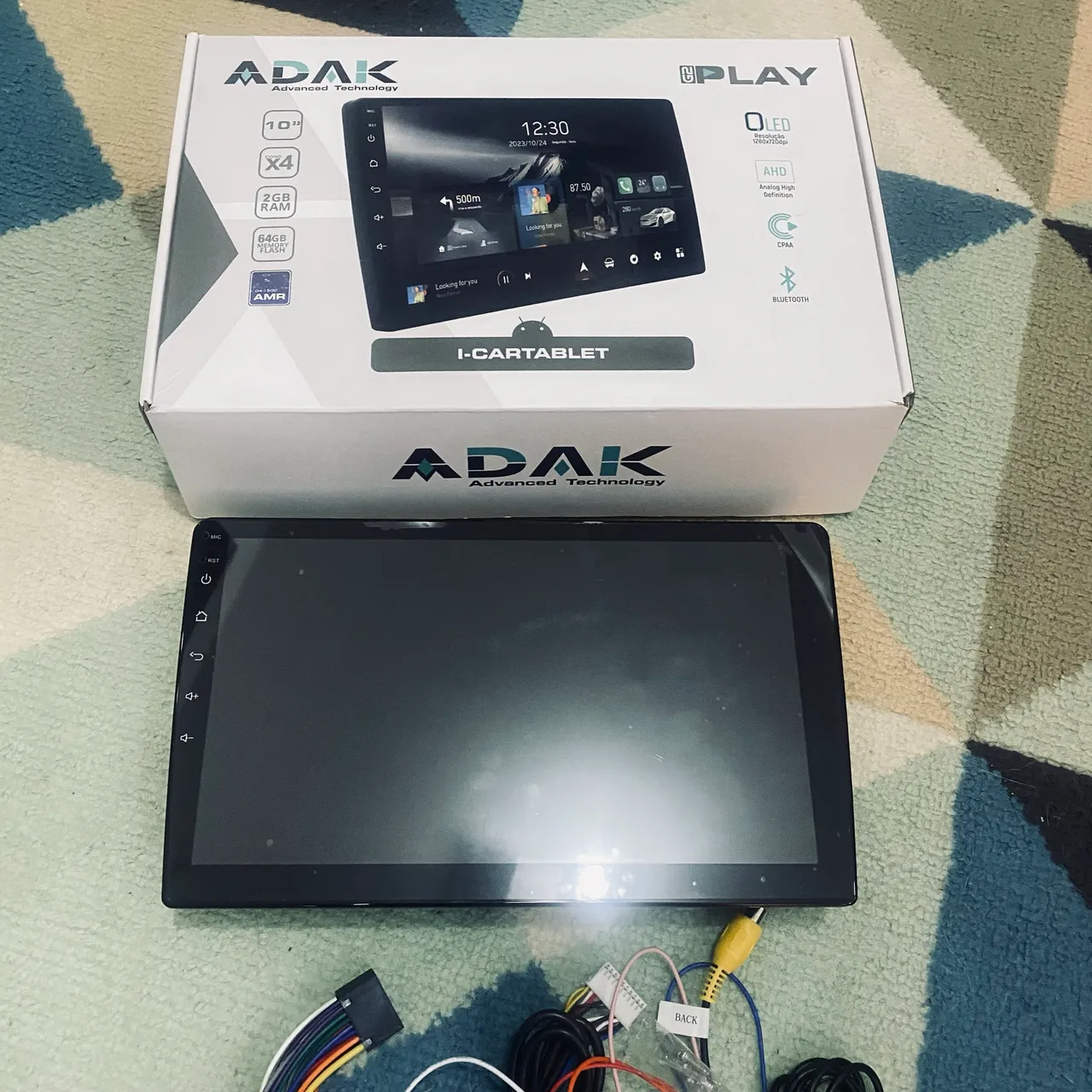 Central multimidia ADAK link 8S DSP 9 POLEGADAS PROC OCTA CORE