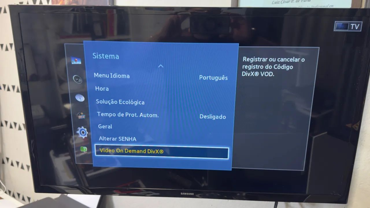Tv Samsung Smart TV 32 Polegadas LED HD Super Conservada - Foto 5