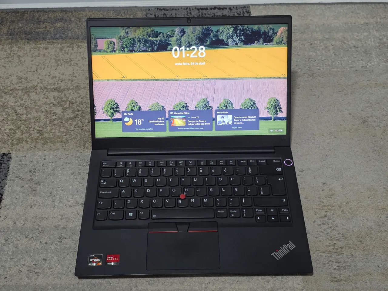 NOTEBOOK LENOVO THINKPAD i7 SSD480GB - Notebooks - Santo Amaro