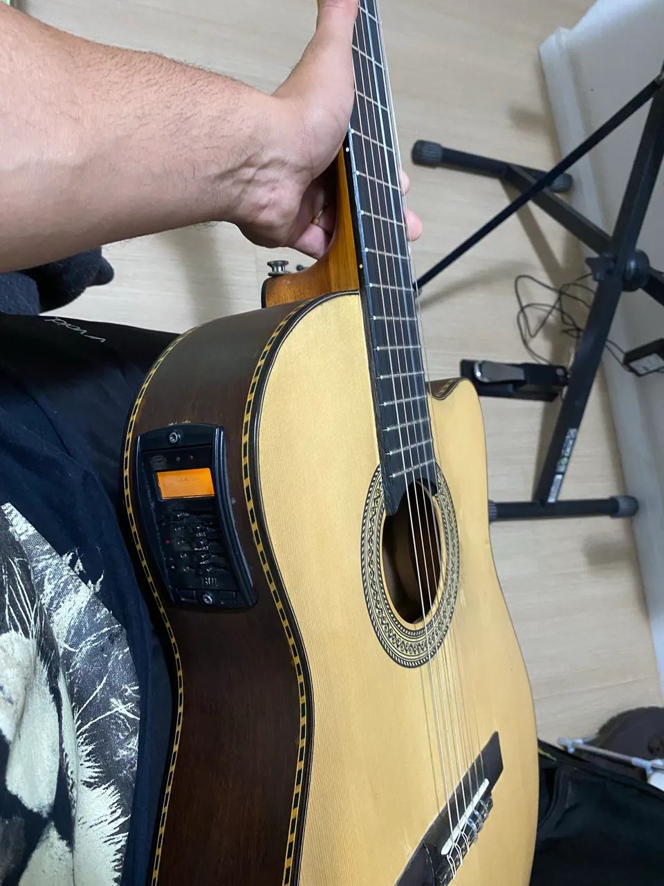 Violão Rozini presença Brasil flat nylon 