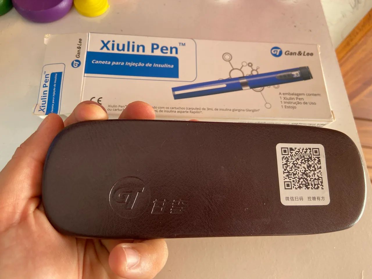 Capa de Caneta para injeção de Insulina NOVA - Xiulin Pen - Foto 3