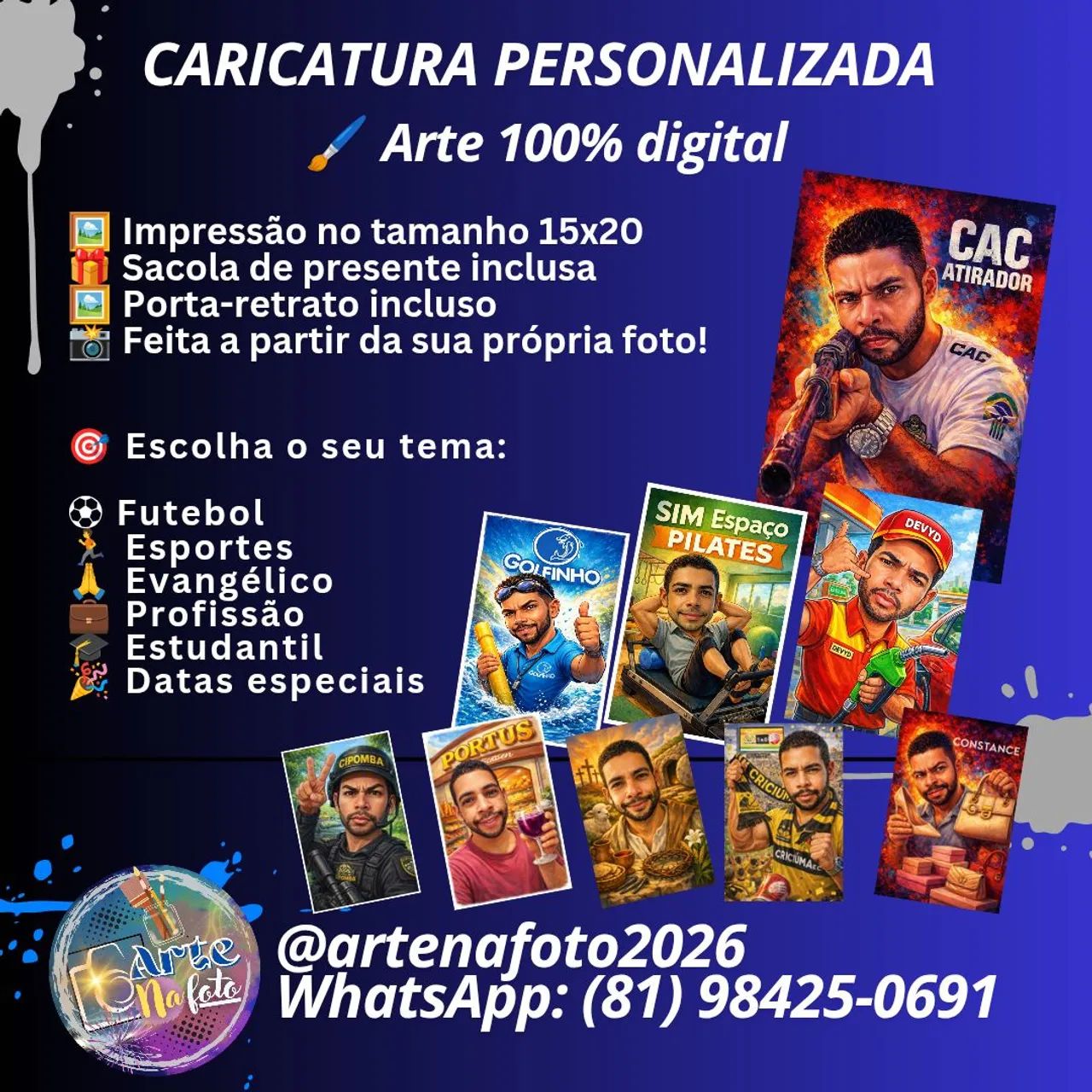 CARICATURA PERSONALIZADA 